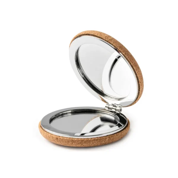 ESPEJO DE BOLSO BELLE CORCHO