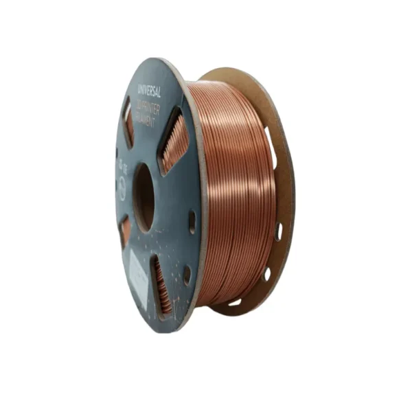 Filamento Universal 3DF PLA Seda cobre