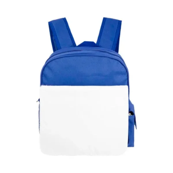 Mochila sublimable infantil azul