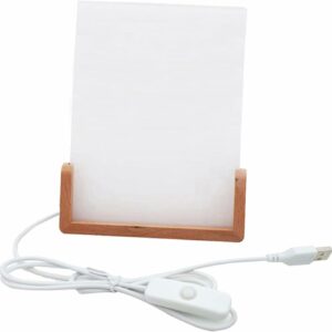 Marco para foto acrilico led sublimable