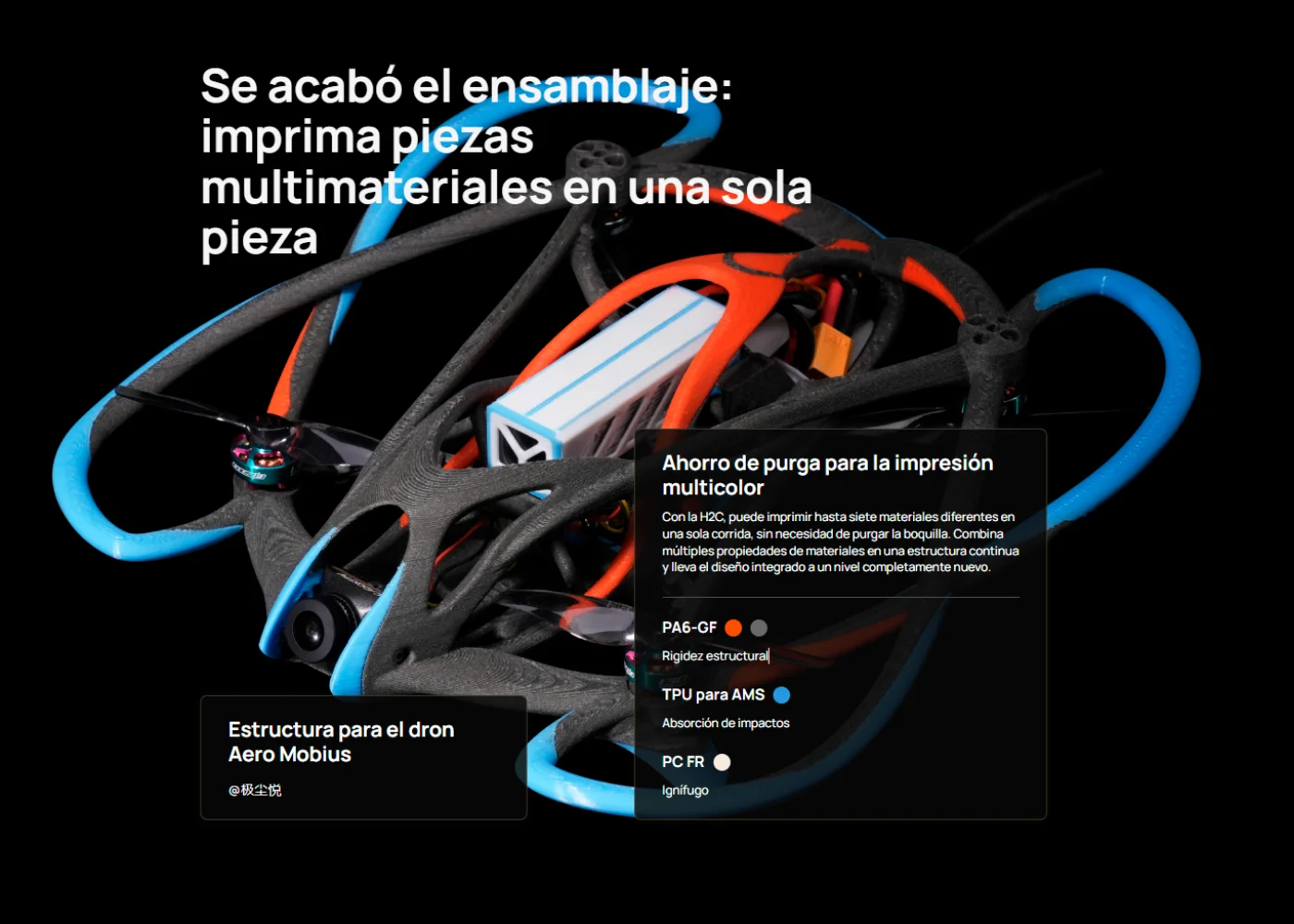 las palmas Impresora 3D Bambu Lab H2C