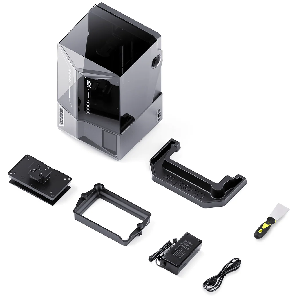 Impresora 3D Elegoo Saturn 4 Ultra 16K que hay en la caja Impresora 3D Elegoo Saturn 4 Ultra 16K que hay en la caja