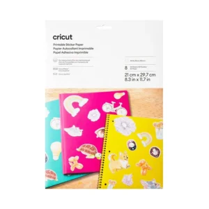 Cricut Papel Adhesivo Imprimible (8 hojas A4)