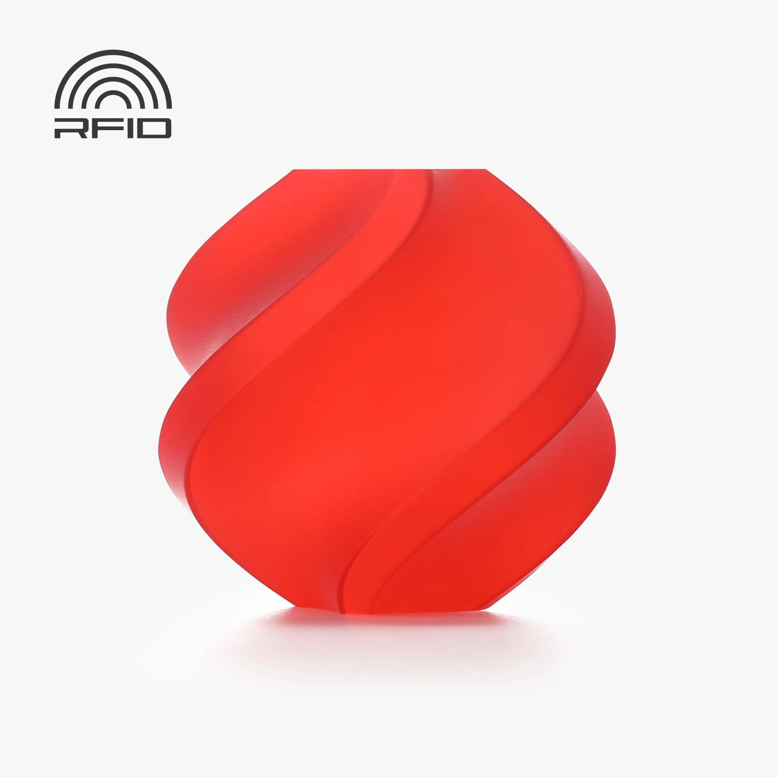 Filamento Bambu Lab PLA Translucent 4 Bambu pla translucent red