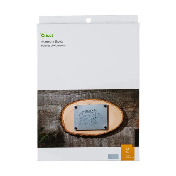 Hojas Aluminio 20x20cms 2uds.