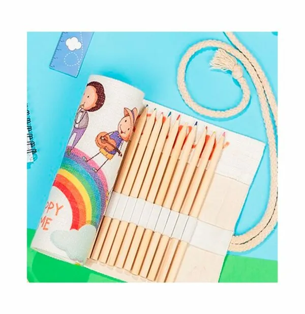 Estuche Lino lápices