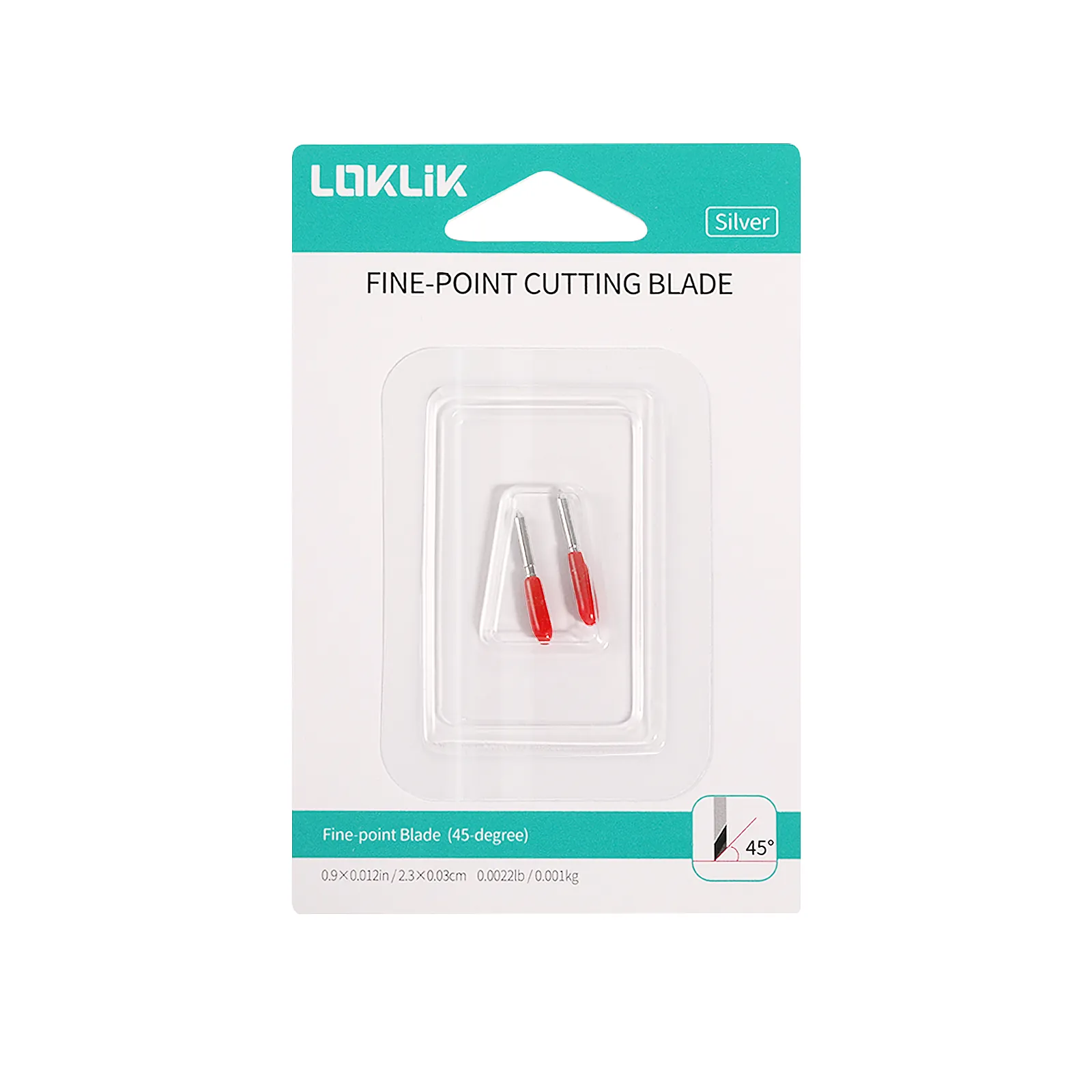 Loklik Cutting Blade 45º Pack 2