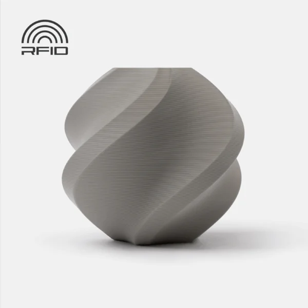 FILAMENTO BAMBU LAB PLA BASIC GRAY.