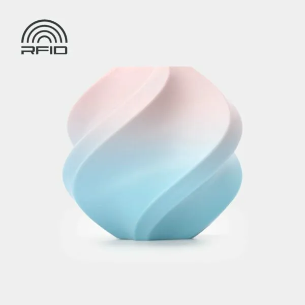 FILAMENTO BAMBU LAB PLA BASIC GRADIENT COTTON CANDY CLOUD