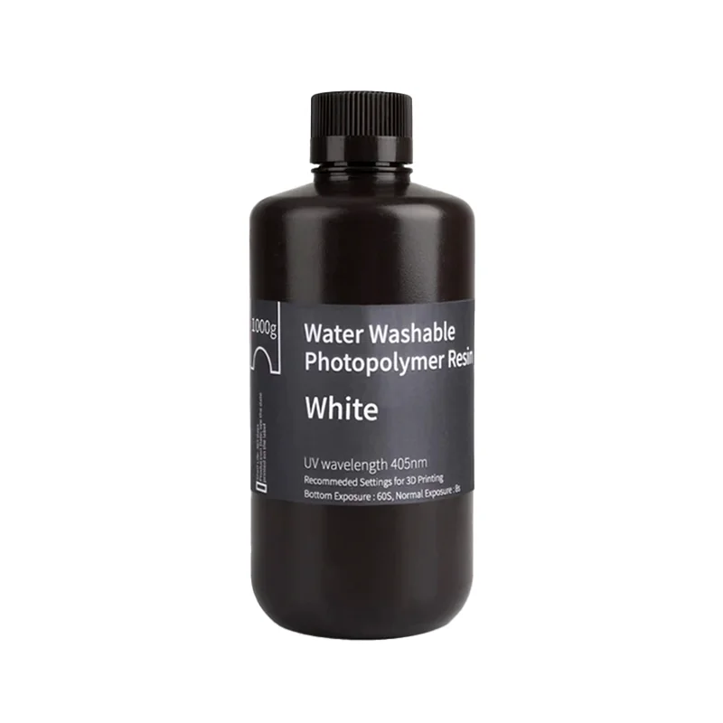 resina lavable al agua elegoo blanco Resina Elegoo Lavable al agua